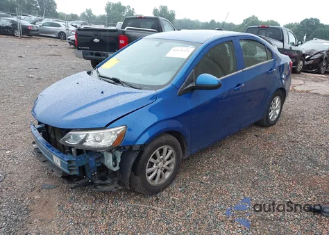 2017 Chevrolet Sonic Lt Auto z USA, uszkodzony, nr VIN 1G1JD5SH5H4159747